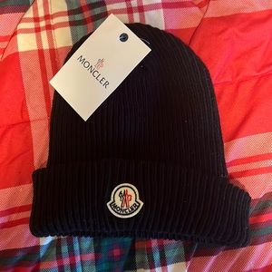 Black Moncler Beanie
